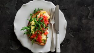 Forget pasta: here is Pauline Pied's gourmet toast for a complete meal ready in just a few minutes