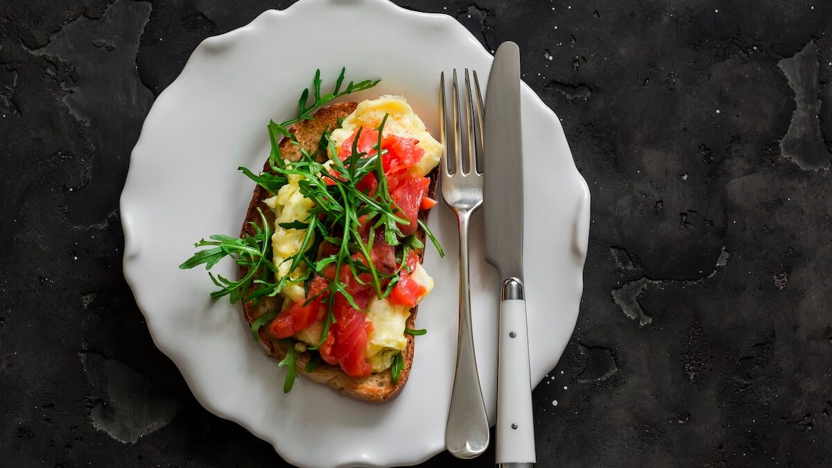 Forget pasta: here is Pauline Pied's gourmet toast for a complete meal ready in just a few minutes