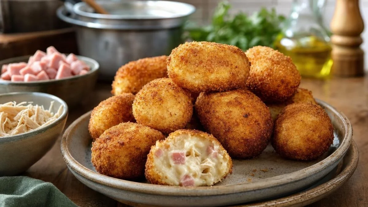 Ham and chicken croquettes: Lourdes Álvarez’s tip for a very tasty béchamel