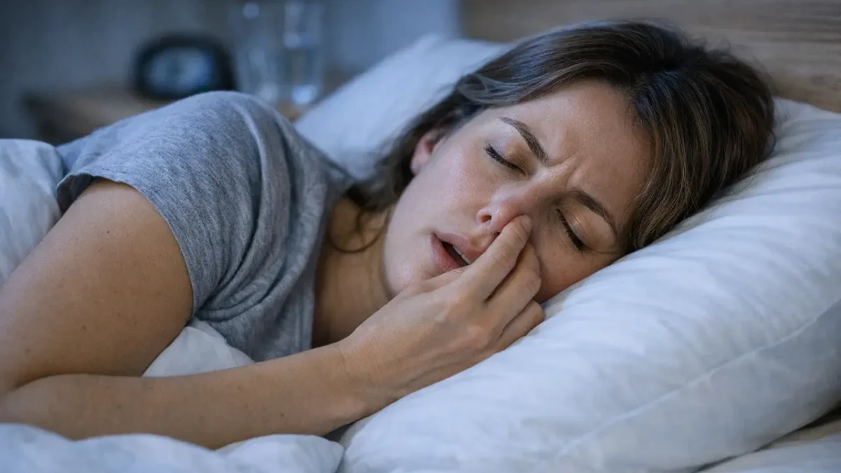 Why do you have only one blocked nostril while sleeping? The surprising explanation of the nocturnal nasal cycle.
